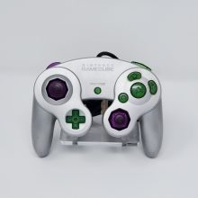 Custom Platinum Silver Gamecube Controller