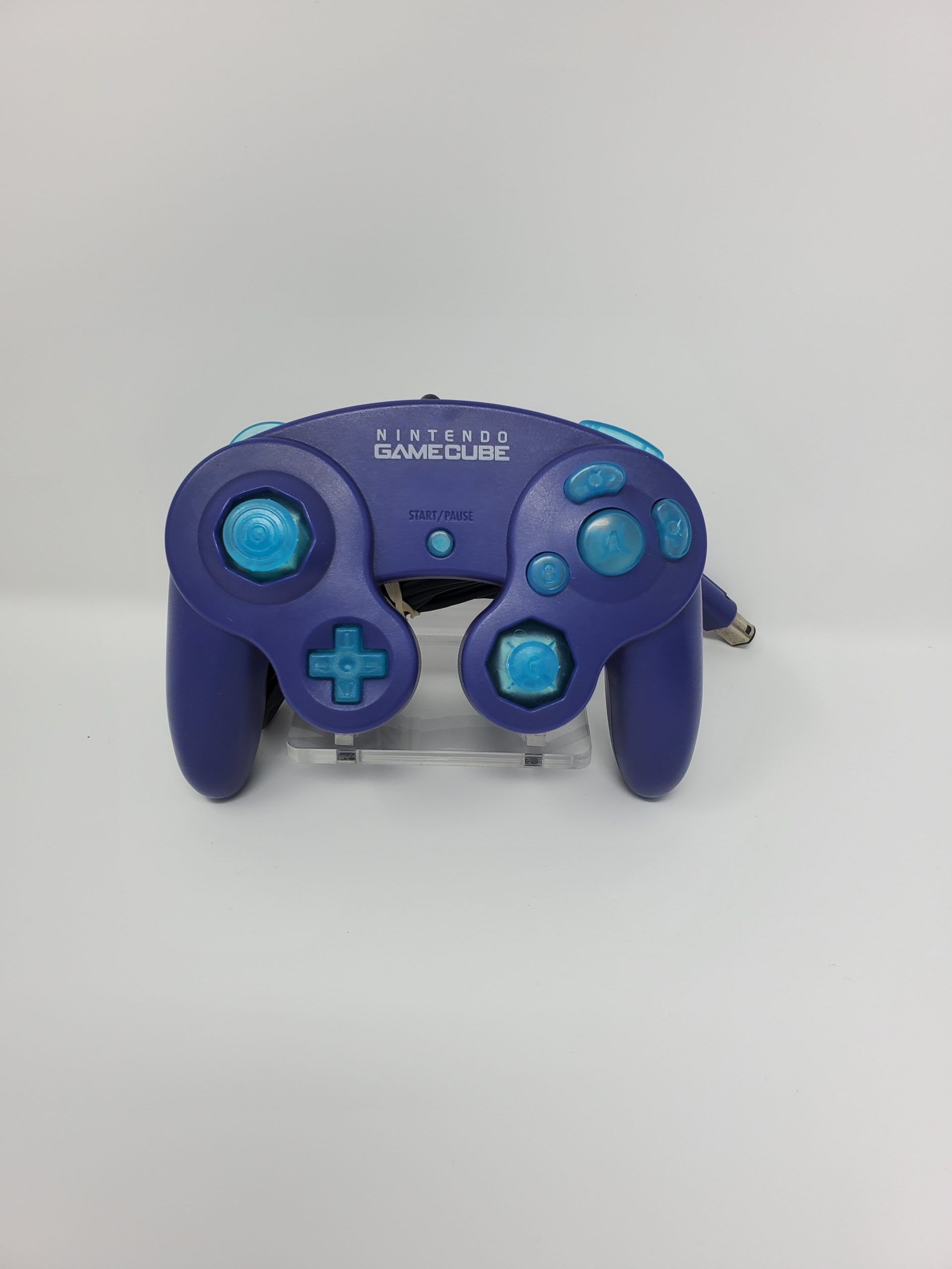 Control Custom Gamecube Custom Indigo Gamecube Controller - Gamers4Gamers