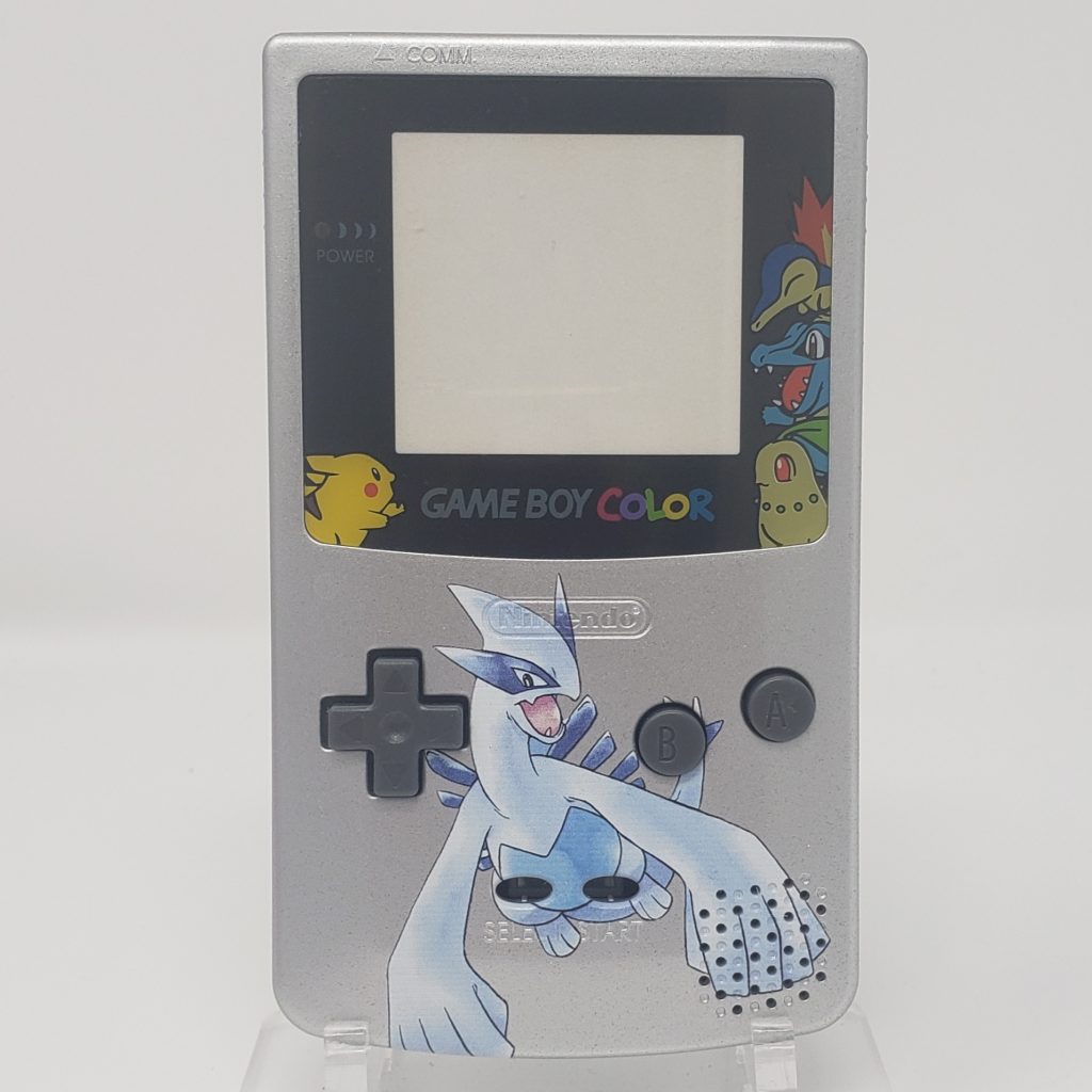 Red Shell Gameboy Pokemon Pokemon Silver Lugia Gameboy Color Shell - Gamers4Gamers