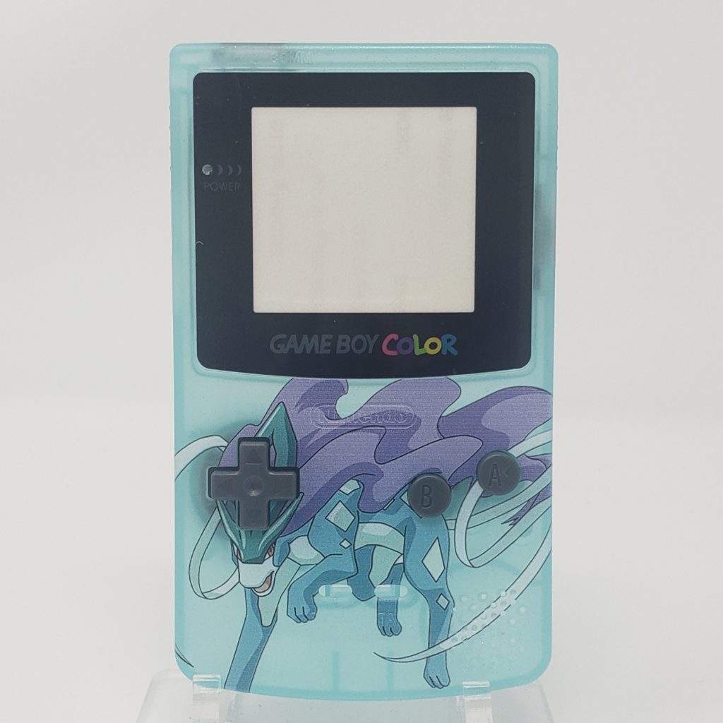 Pokemon Crystal Suicune Glow in the Dark Gameboy Color Shell ...
