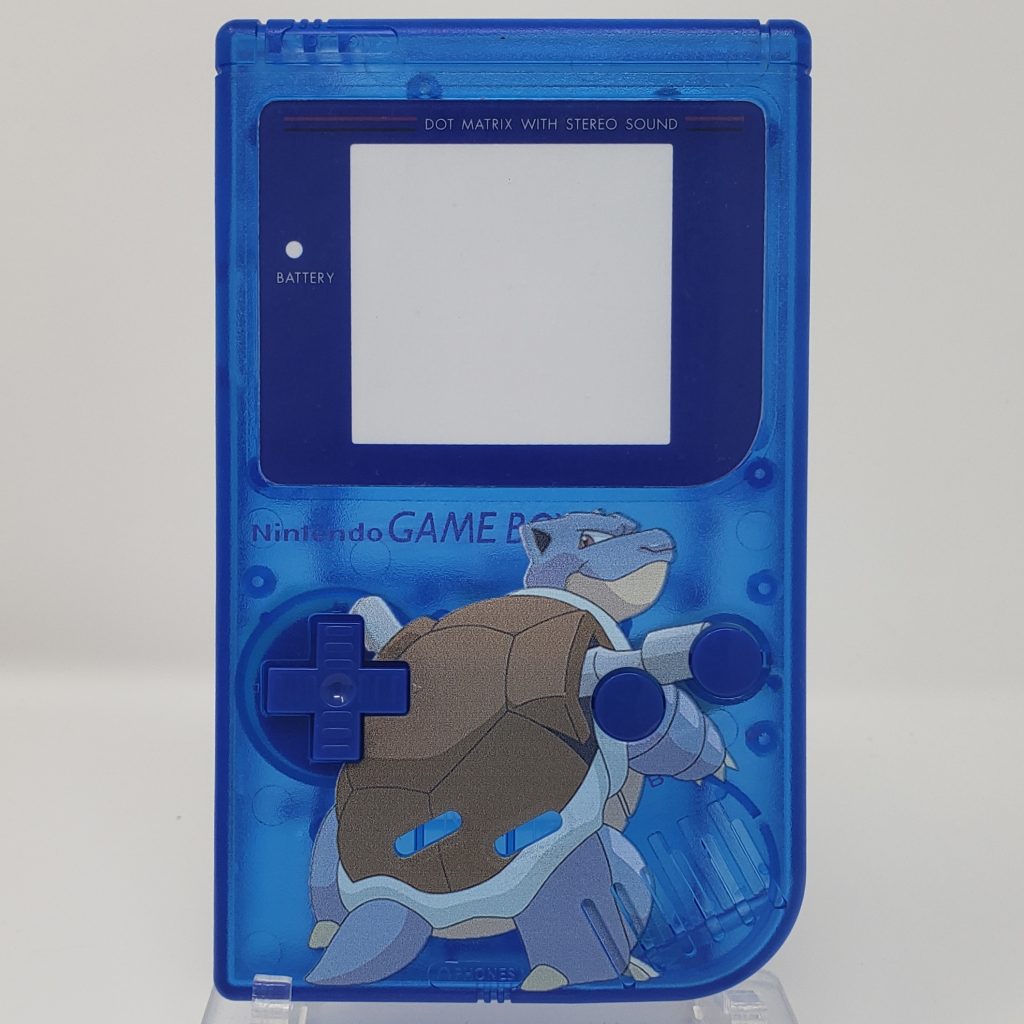 Pokemon Blue Blastoise Gameboy DMG Shell - Gamers4Gamers