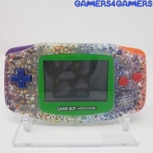 Pokemon Rainbow Collage Gameboy Advance Shell