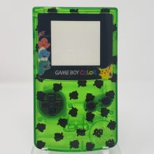 Pokemon Green Bulbasaur Silhouette Gameboy Color Shell