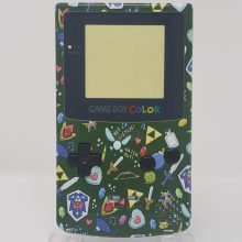 The Legend of Zelda Pattern Gameboy Color Shell