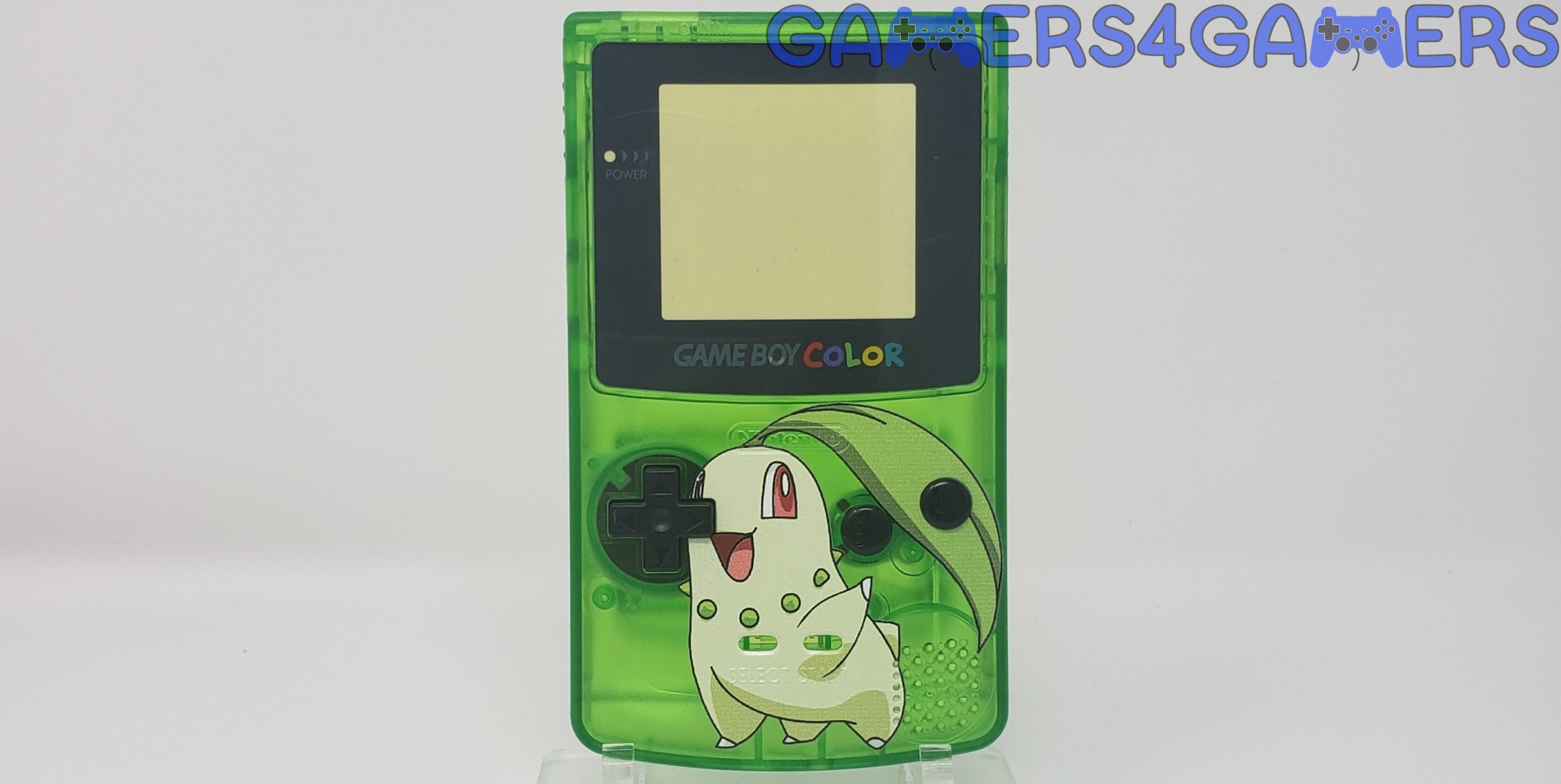 Pokemon Chikorita Gameboy Color Shell