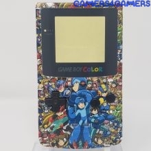 Mega Man Collage Gameboy Color Shell
