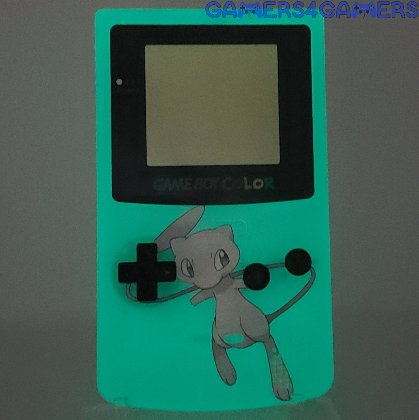 Pokemon Mew Glow in the Dark Gameboy Color Shell - Image 2