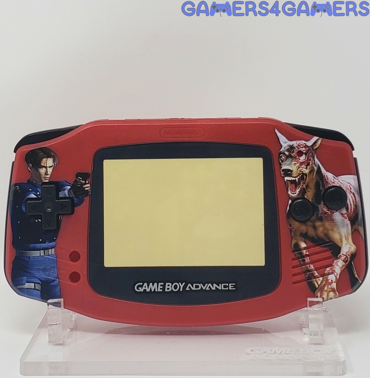 Resident evil red gba shell housing