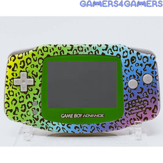 Rainbow Leopard Pattern Gameboy Advance