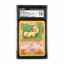 Growlithe 1st Ed. 68/105 Neo Destiny CGC 10 Graded Pokemon Card