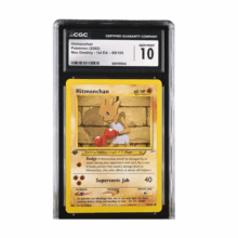 Hitmonchan 1st Ed. 69/105 Neo Destiny CGC 10 Graded Pokemon Card