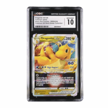 Dragonite Vstar SWSH 236 Black Star Promo CGC Gem Mint 10 Graded Pokemon Card