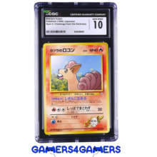 blains vulpix japanese card cgc 10
