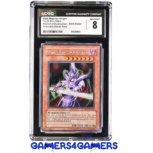 dark magican knight secret rare cgc 8