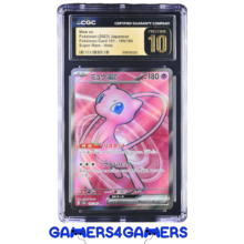 Mew ex 195/165 Pokemon 151 CGC