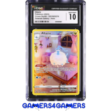 Altaria GG19/GG70 Crown Zenith CGC Gem Mint 10 Graded Pokemon Card