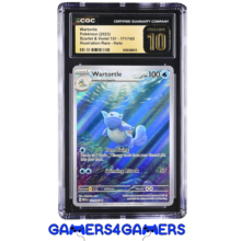 Wartortle 171/165 Scarlet & Violet 151 Illustration Rare CGC Pristine 10 Graded Pokemon Card