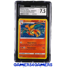 Special Delivery Charizard Pokemon Center Promo SWSH075 CGC Mint+ 7.5 Graded Pokemon Card