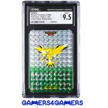 Zapdos 145 Pokemon Part 2 Green Card - Prism Holo CGC Gem Mint 10 Graded Pokemon Card