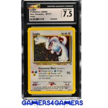 Lugia 9/111 Neo Genesis CGC Near Mint+ 7.5 Graded Pokemon Card