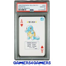 1998 Squirtle Yellow Ace Of Hearts PSA 10 Pokemon graded CGC Beckett tag